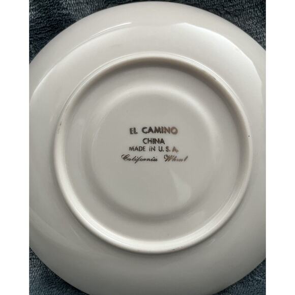 ✨RARE✨ El Camino California Wheat Saucers-AMAZING Condition-ENTIRE Set of 12 - Picture 4 of 6